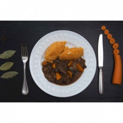 Bœuf bourguignon Purée de...