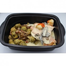 Pavé de saumon aux St...