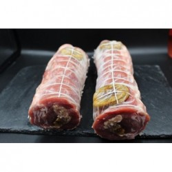 Rôti d'agneau farci aux...